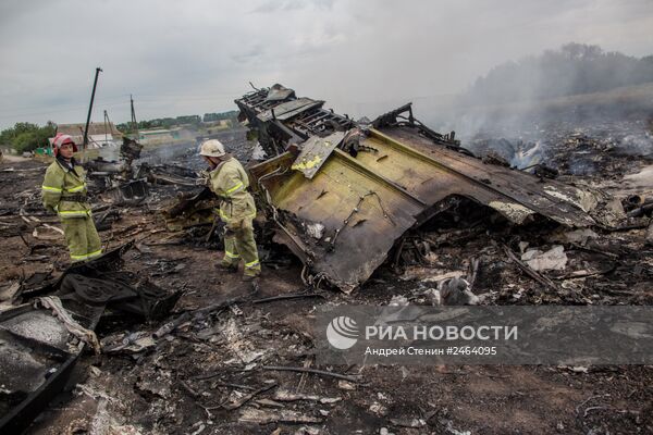 Крушение малайзийского Boeing на Украине