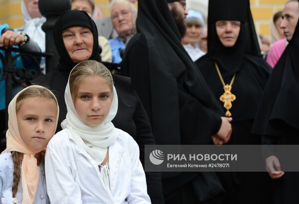 Интронизация нового предстоятеля Украинской православной церкви Московского патриархата