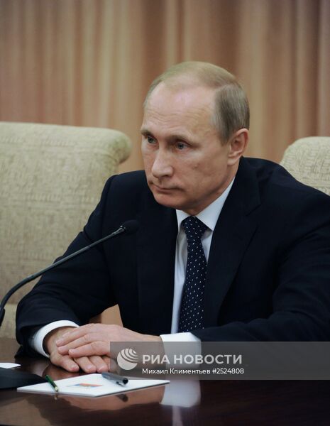 Рабочий визит В.Путина в Китайскую Народную Республику
