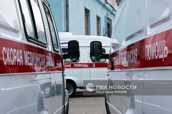 Глава МЧС РФ В.Пучков передал новую технику крымским спасателям