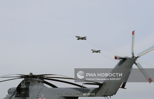 Летчики Южного военного округа готовятся к параду Победы в Москве