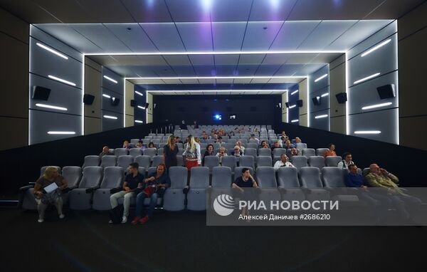 Торжественное открытие комплекса Киноцентр "Ленфильм" в Санкт-Петербурге