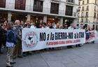 Митинг в Мадриде против войны в Сирии и в защиту беженцев