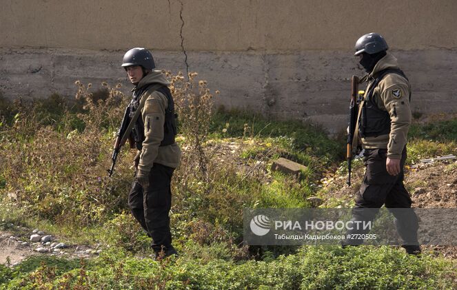 Операция правоохранительных органов Киргизии в Бишкеке