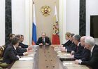Президент России В.Путин провел заседание Совбеза РФ