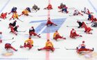 Открытая тренировка национальной сборной по хоккею