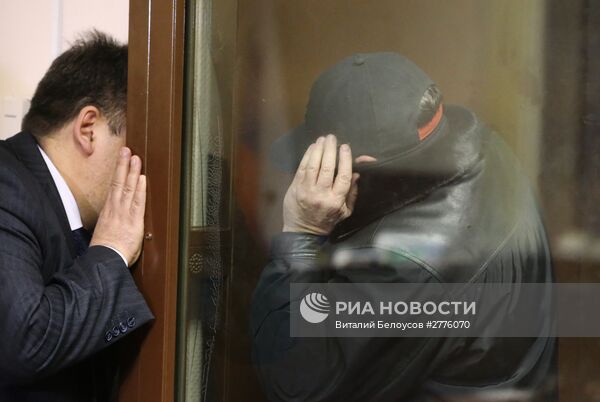 Рассмотрение ходатайства следствия об аресте А. Величко в Черемушкинском суде