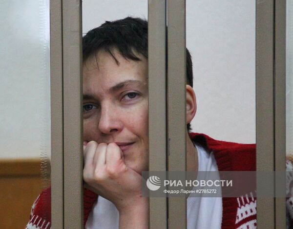 Заседание суда по делу гражданки Украины Надежды Савченко