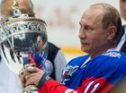 10 мая 2016. Президент России Владимир Путин после гала-матча турнира Ночной хоккейной лиги между командами "Звёзды НХЛ" и "Сборная НХЛ" в ледовом дворце "Большой" в Сочи. Место: Россия, Краснодарский край, Сочи. Автор: Сергей Гунеев/РИА Новости. Президент РФ В. Путин принял участие в гала-матче турнира Ночной хоккейной лиги
