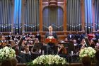 Президент РФ В. Путин посетил концерт симфонического оркестра Мариинского театра