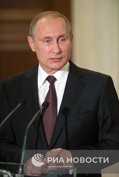 Визит президента РФ В. Путина в Грецию
