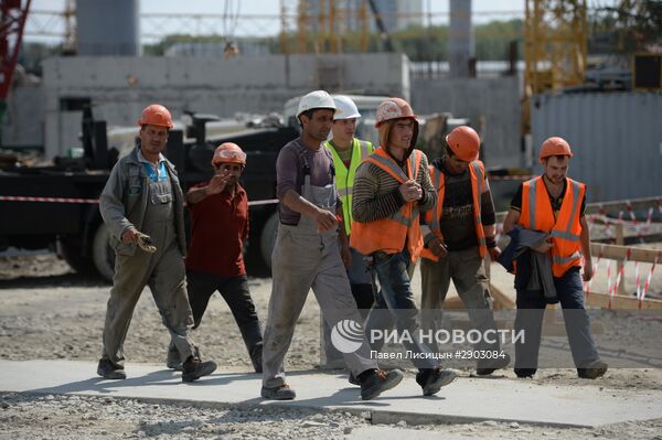 Реконструкция Центрального стадиона в Екатеринбурге к ЧМ-2018