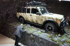 Автомобиль LADA 4х4 Pickup на Московском международном автомобильном салоне-2016 в Международном выставочном центре "Крокус Экспо". Место: Россия, Москва. Автор: Илья Питалев/РИА Новости. Московский международный автомобильный салон-2016. День первый