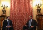 Встреча главы МИД РФ С. Лаврова с лидером ливанского политического движения "Аль-Мустакбаль" С. Харири