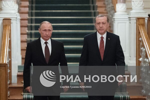 Визит президента РФ В. Путина в Турцию