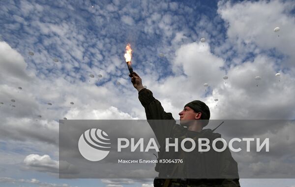 Международные тактические учения ВДВ в Витебске