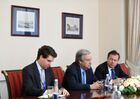 Встреча главы МИД РФ С. Лаврова и генсека ООН А. Гутерреша