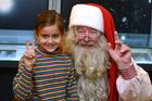 Санта-Клаус встретился с Татарским Дедом Морозом Кыш Бабаем в Казани