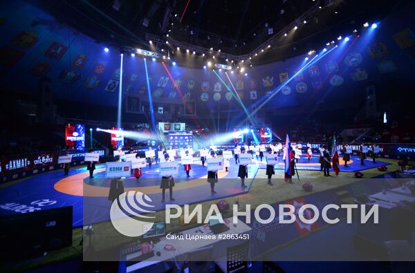 Греко-римская борьба. Чемпионат России. Первый день