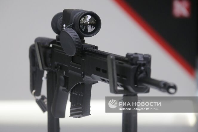 Ручной пулемёт Калашникова РПК-16 на выставке в рамках международного военно-технического форума "Армия-2017". Место: Россия, Московская область. Автор: Виталий Белоусов/РИА Новости. Открытие международного военно-технического форума "Армия-2017"