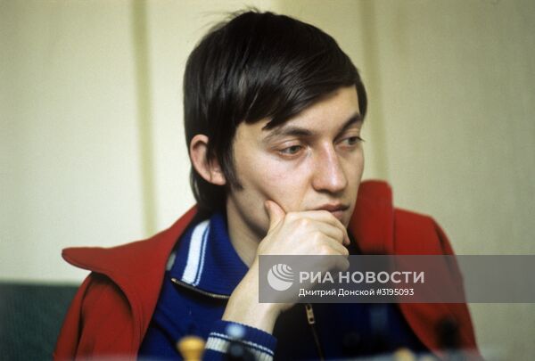 Советский шахматист Анатолий Карпов