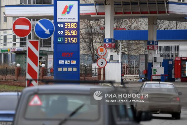 Рост цен на бензин в России