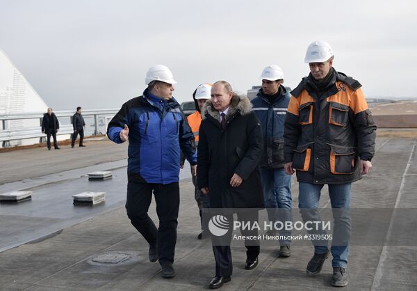 Рабочая поездка президента РФ В. Путина в ряд регионов Южного федерального округа
