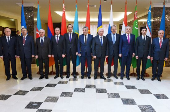 Заседание Совета министров иностранных дел СНГ в Минске