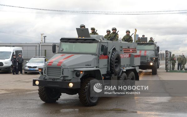 Репетиция парада Победы на Красной площади