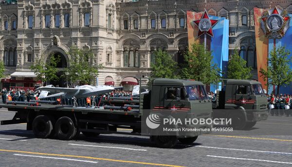 Военный парад, посвящённый 73-й годовщине Победы в ВОВ