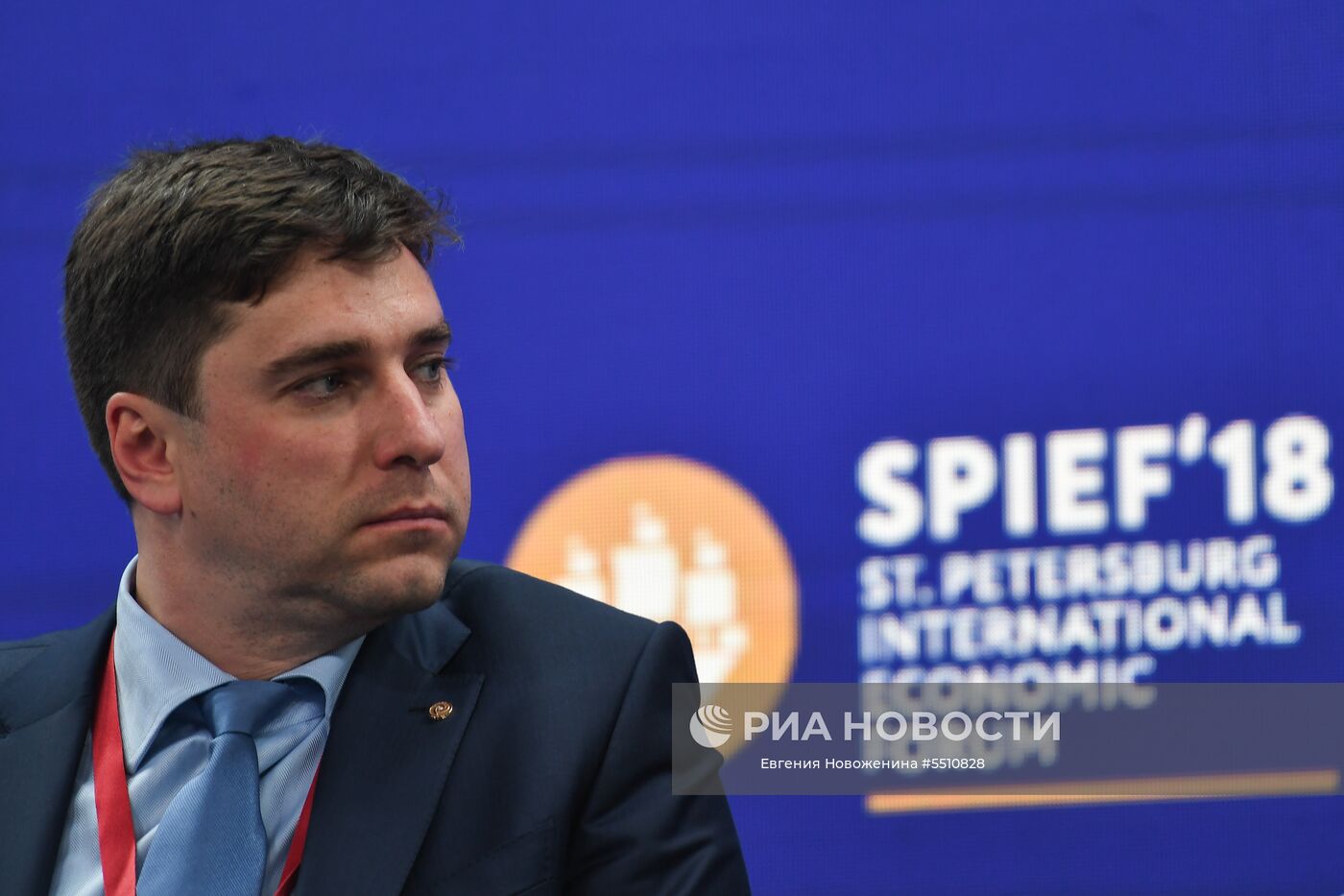 Генеральный директор Группы компаний «Новомет» Максим Перельман на Петербургском международном экономическом форуме. Место: Россия, Санкт-Петербург. Автор: Евгения Новоженина/РИА Новости. Петербургский международный экономический форум. День первый