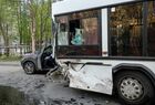 ДТП с автобусом в Мурманске