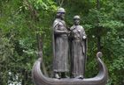 Открытие памятника святым Петру и Февронии в Крыму