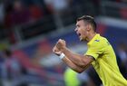 Игрок "Ростова" Сергей Паршивлюк радуется забитому мячу в матче 2-го тура чемпионата России по футболу среди клубов Премьер-лиги между командами ПФК ЦСКА (Москва) и ФК "Ростов" (Ростов-на-Дону). Место: Россия, Москва. Автор: Александр Вильф/РИА Новости. Футбол. РПЛ. Матч ЦСКА -"Ростов"