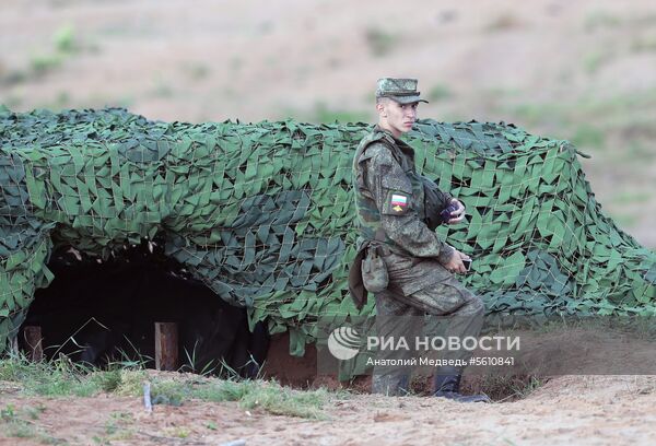 Российско-сербские учения в Ленинградской области