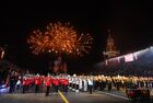 Открытие военно-музыкального фестиваля "Спасская башня"