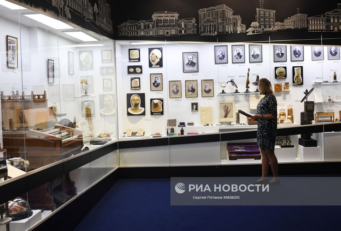 Музей истории медицины Первого Московского государственного медицинского университета имени Ивана Михайловича Сеченова (МГМУ имени И.М. Сеченова). Место: Россия, Москва. Автор: Сергей Пятаков/РИА Новости. Медицинский университет им. И.М. Сеченова