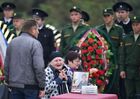 Церемония прощания с погибшими в результате трагедии в Керчи