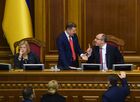 Первый заместитель председателя Верховной рады Украины Ирина Геращенко, лидер "Радикальной партии" Олег Ляшко, председатель Верховной рады Украины Андрей Парубий (слева направо) на заседании Верховной рады Украины. На фоне инцидента с нарушением российской границы украинскими кораблями Совет национальной безопасности и обороны (СНБО) Украины принял решение ввести военное положение на территории страны на 60 суток. Решение должна утвердить Верховная рада. Изображение является раздаточным материалом, предоставлено третьей стороной. Только редакционное использование. Запрет на архивирование, коммерческое использование, рекламную кампанию. Место: Украина, Киев. Автор: Николай Лазаренко/РИА Новости. Заседание Верховной рады Украины