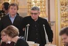 11 декабря 2018. Режиссер Александр Сокуров (в центре) перед началом заседания в Кремле Совета по развитию гражданского общества и правам человека. Место: Россия, Москва. Автор: Алексей Куденко/РИА Новости. Президент РФ В. Путин провел заседание Совета по развитию гражданского общества и правам человека