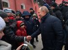 Президент РФ В. Путин посетил Петропавловскую крепость
