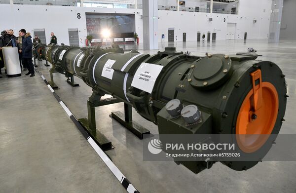 Демонстрация ракеты 9М729 для военных атташе