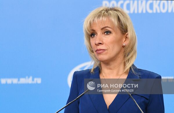 Брифинг официального представителя МИД России М. Захаровой