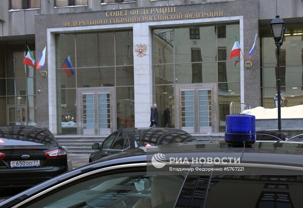 Заседание Совета Федерации РФ