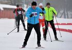 Президент Белоруссии А. Лукашенко принял участие в лыжной гонке "Минская лыжня - 2019"