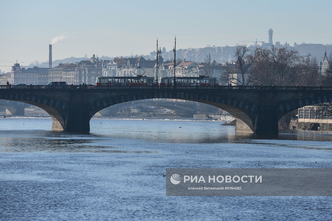 Мост легионеров в Праге. Место: Чехия, Прага. Автор: Алексей Витвицкий/РИА Новости. Города мира. Прага