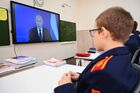 Трансляция ежегодного послания президента РФ В. Путина к Федеральному собранию