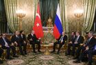 8 апреля 2019. Президент РФ Владимир Путин и президент Турции Реджеп Тайип Эрдоган во время встречи. Место: Россия, Москва. Автор: Алексей Филиппов. Президент РФ В. Путин встретился с президентом Турции Р. Т. Эрдоганом