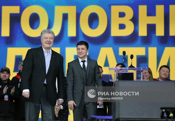 Дебаты кандидатов в президенты Украины