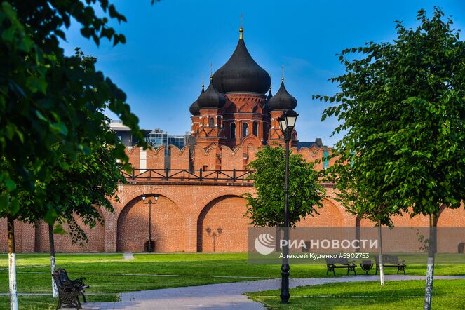 Свято-Успенский кафедральный собор в Туле. Место: Россия, Тула. Автор: Алексей Куденко/РИА Новости. Города России. Тула